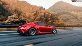 Toyota GT86 86 TRD GT SE Base ZN6 2017 2018 2019 2020 & Scion FR-S FRS ZN6 2013 2014 2015 2016 & BRZ TS Limited Premium ZN6 2013 2014 2015 2016 2017 2018 2019 2020 (compatible with ROBOT widebody kit) with Aftermarket Parts - Rear Bumper & Diffuser Carbon Fiber / FRP from Robot Craftsman